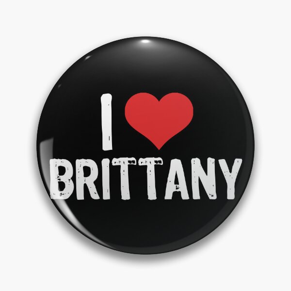 Item preview, I Love Brittany designed and sold by The "I Love Everything" Shop.