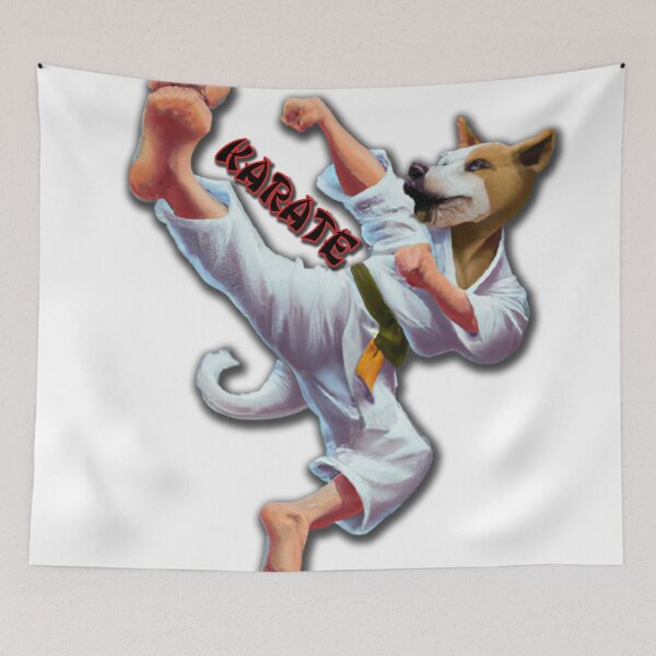 Item preview, Dog Knows Karate designed and sold by jgoenett.
