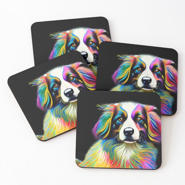 Item preview, Colorful Dog artwork designed and sold by DopeDesign111.