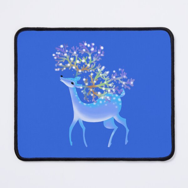 Item preview, Colorful Luminous Tree Lamp Blue Sika Deer designed and sold by UnaWu533.