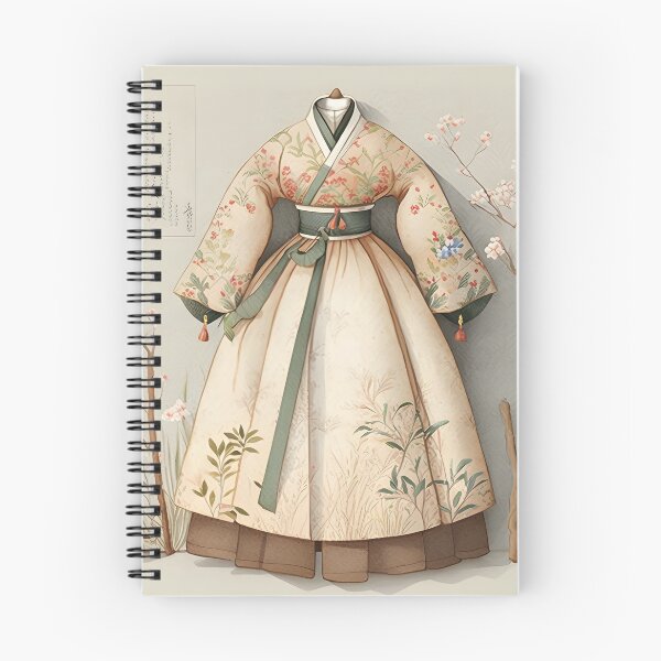 Item preview, Traditional Korean Hanbok art designed and sold by aliali7046.