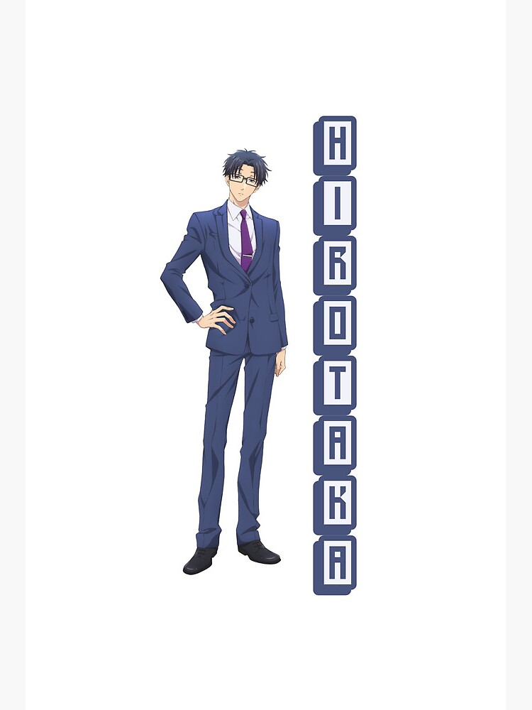 Hirotaka Nifuji (Wotaku ni Koi wa Muzukashii)  Art Board Print