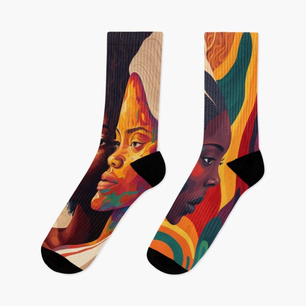 Item preview, Señoras encantadoras africanas ameircan designed and sold by CocoaWahine.