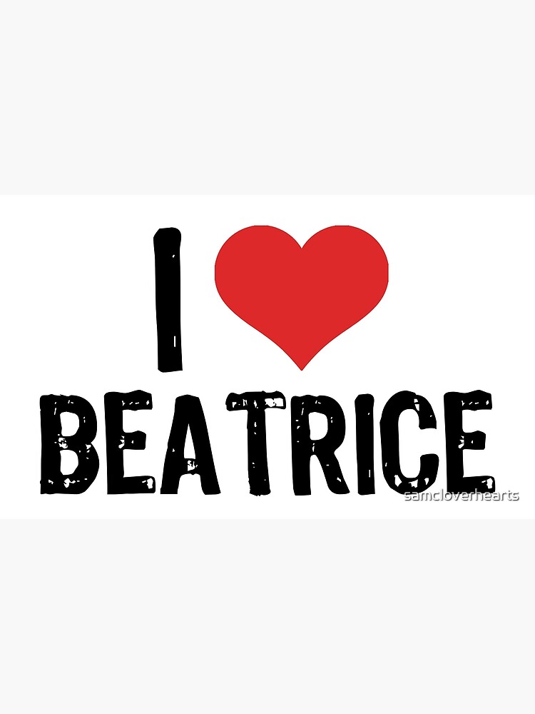 I Love Beatrice Poster