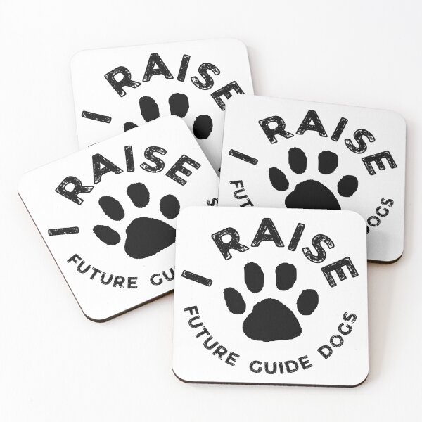 Item preview, I Raise Future Guide Dogs - Guide Dog For The Blind - Dog Training - Working Dog - Black Design for Light Background - Circle Paw designed and sold by SayWhatYouFeel.