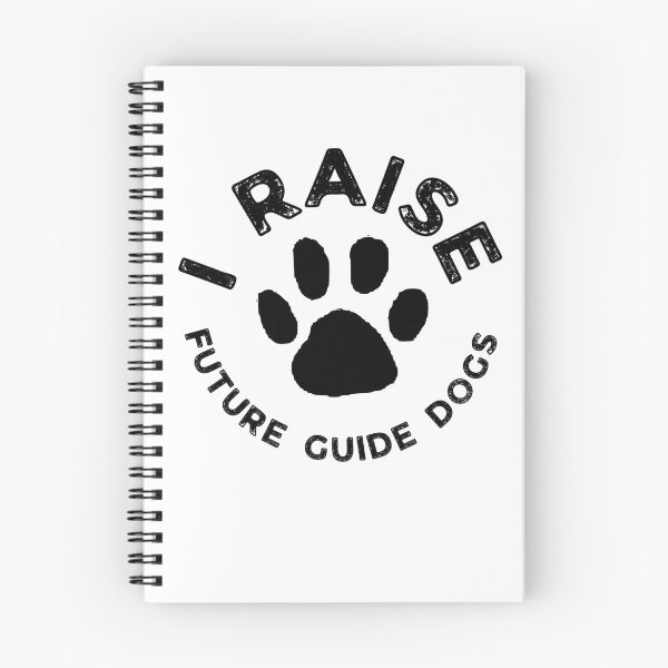 Item preview, I Raise Future Guide Dogs - Guide Dog For The Blind - Dog Training - Working Dog - Black Design for Light Background - Circle Paw designed and sold by SayWhatYouFeel.