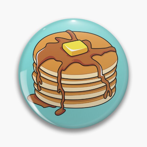 Item preview, Pancake cartoon illustration designed and sold by Misscartoon.