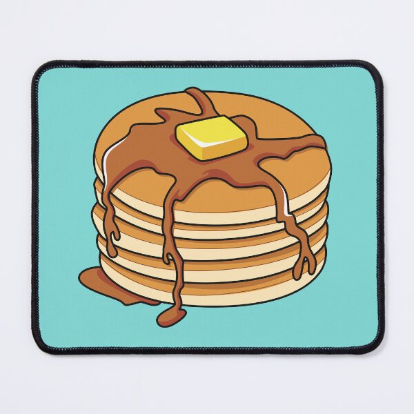 Item preview, Pancake cartoon illustration designed and sold by Misscartoon.