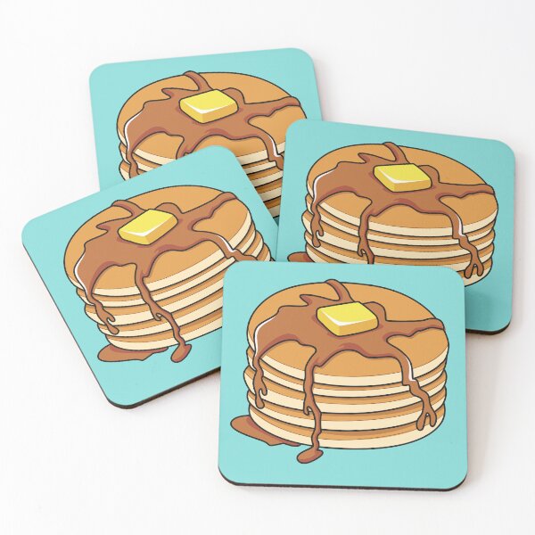 Item preview, Pancake cartoon illustration designed and sold by Misscartoon.