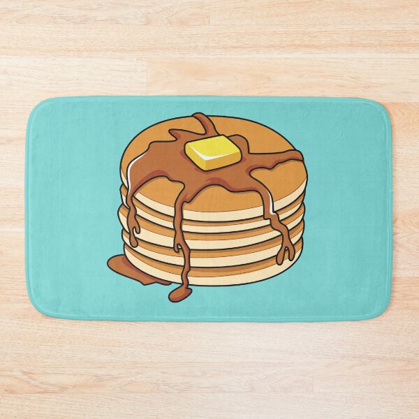 Item preview, Pancake cartoon illustration designed and sold by Misscartoon.