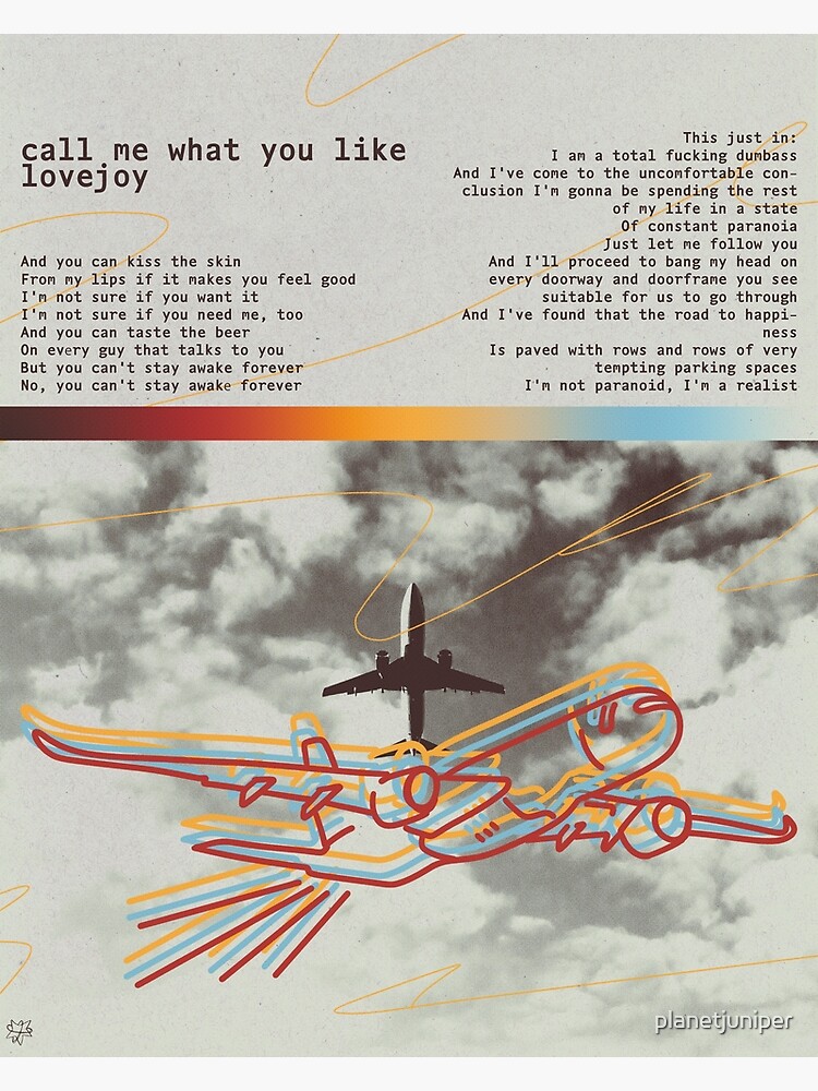 Lovejoy Call Me What You Like Print&quot; Poster for Sale by 