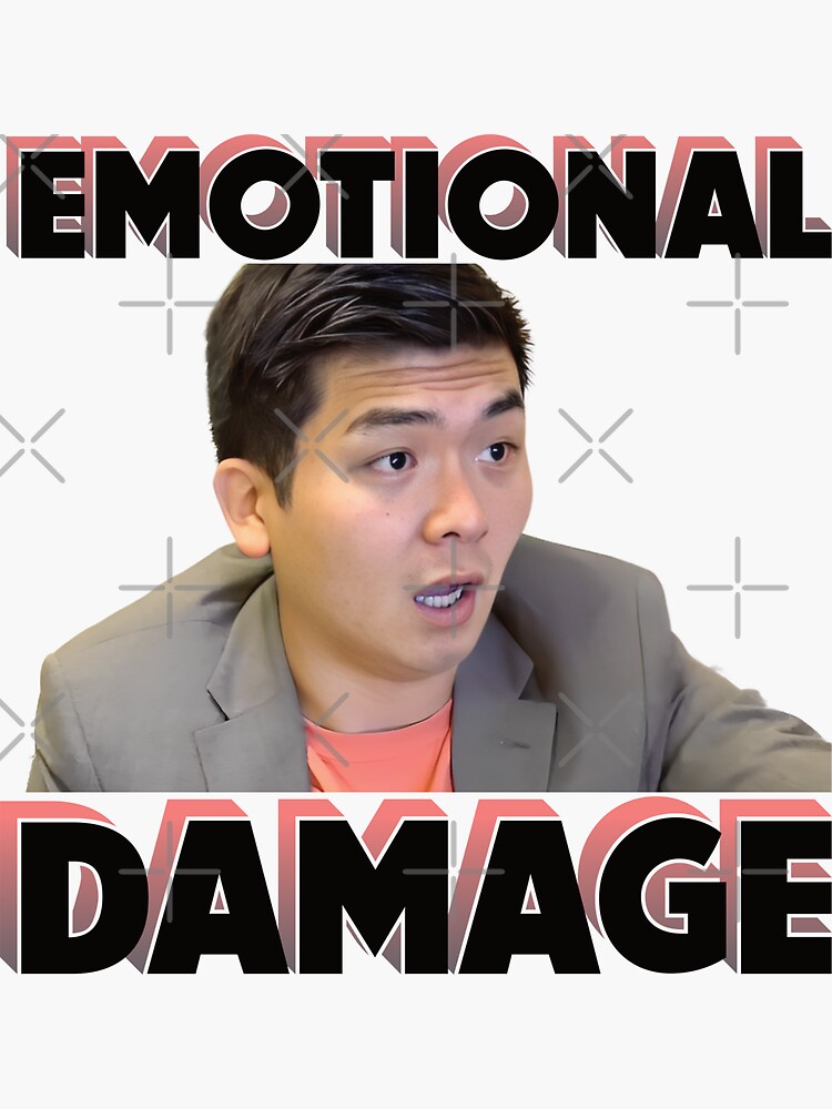 EMOTIONAL DAMAGE meme - Emotional Damage Meme - Sticker