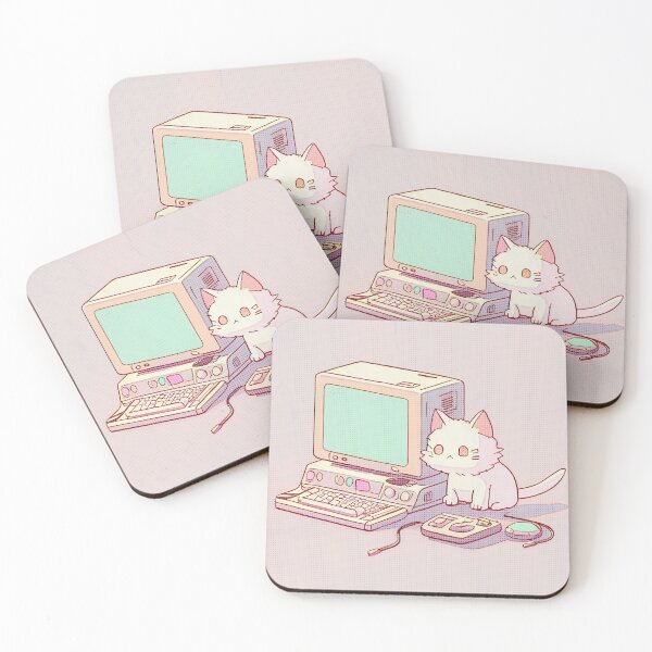 Item preview, Cyberpunk Kitten - Pop Art - Pixel Art  designed and sold by MAIMIAM.