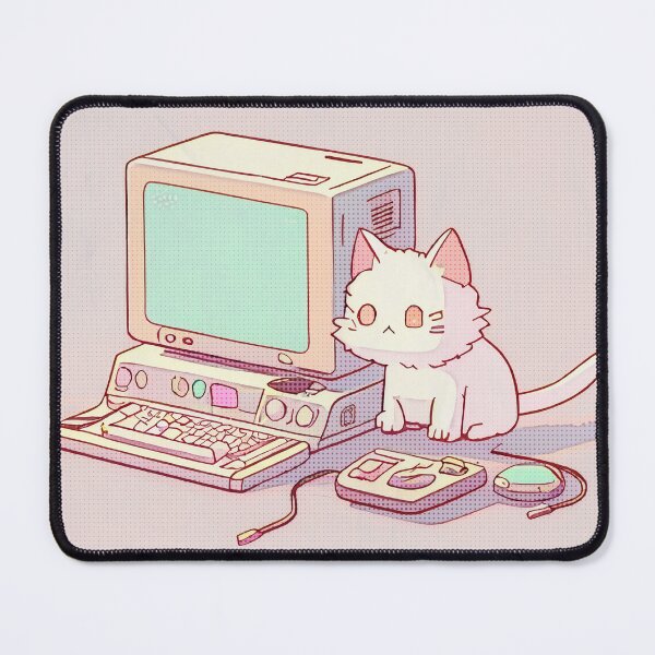 Item preview, Cyberpunk Kitten - Pop Art - Pixel Art designed and sold by MAIMIAM.
