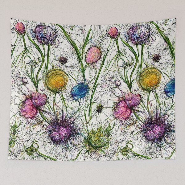 Item preview, Colorful summer meadow (1/12) designed and sold by sabantha.