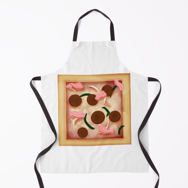 Item preview, Square Pizza (without Pineapple) designed and sold by Bubbawrap.