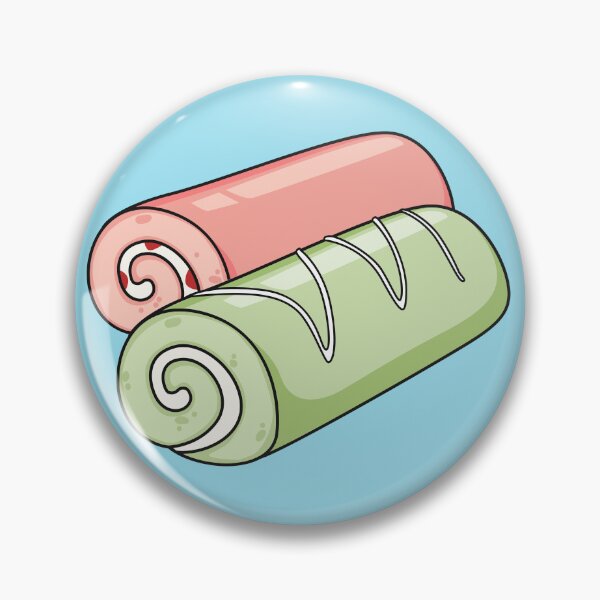 Item preview, Swiss roll / roll cake cartoon illustration designed and sold by Misscartoon.