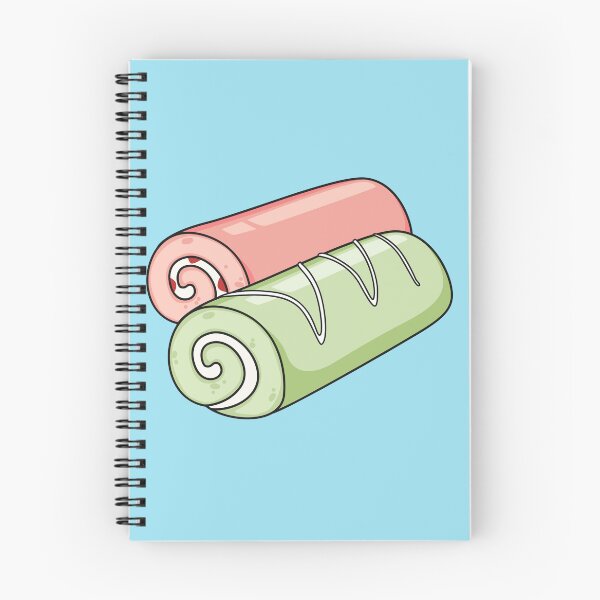 Item preview, Swiss roll / roll cake cartoon illustration designed and sold by Misscartoon.