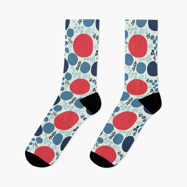 Item preview, Red and Blue Circles designed and sold by Jaana Day.