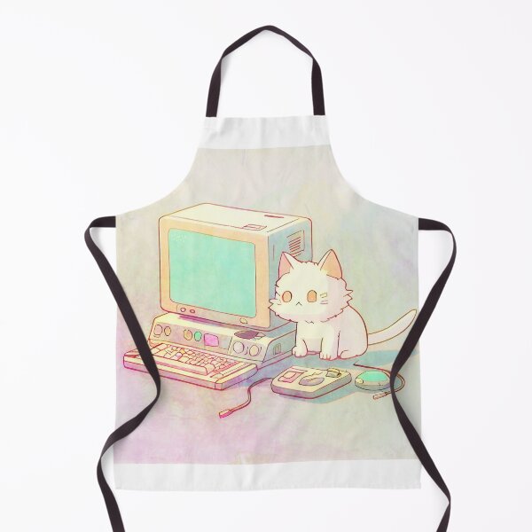 Item preview, Cyberpunk Kitten - Rainbow Tie Dye Pop Art - Watercolor designed and sold by MAIMIAM.
