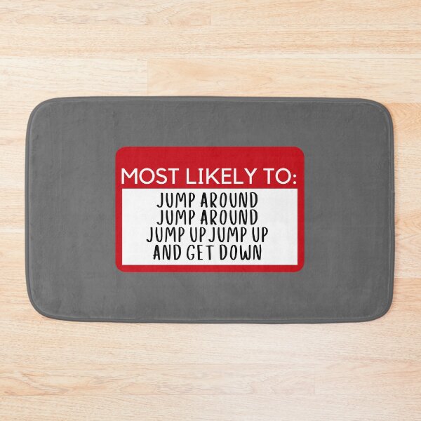 Item preview, Most likely to Jump Around  designed and sold by KGoPrintables.