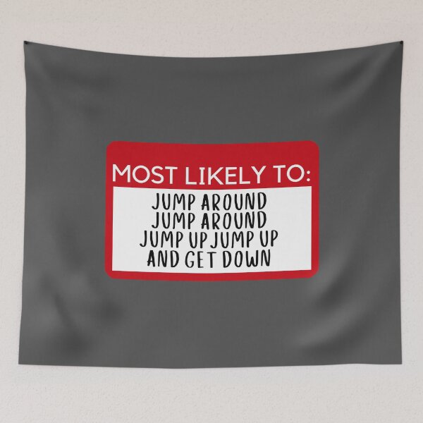 Item preview, Most likely to Jump Around  designed and sold by KGoPrintables.