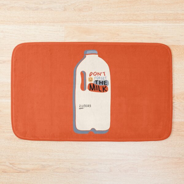 Item preview, Don't Forget the Milk - Retro Milk Bottle  designed and sold by aaalou.