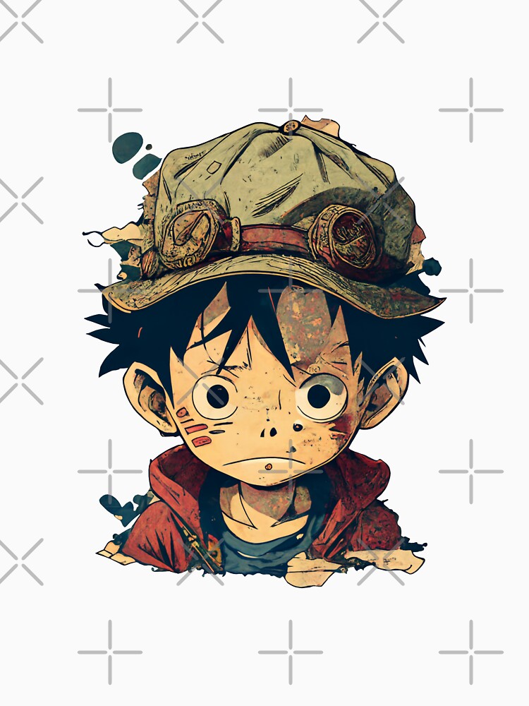 Monkey D Luffy One Piece Long Sleeve T-Shirts for Sale