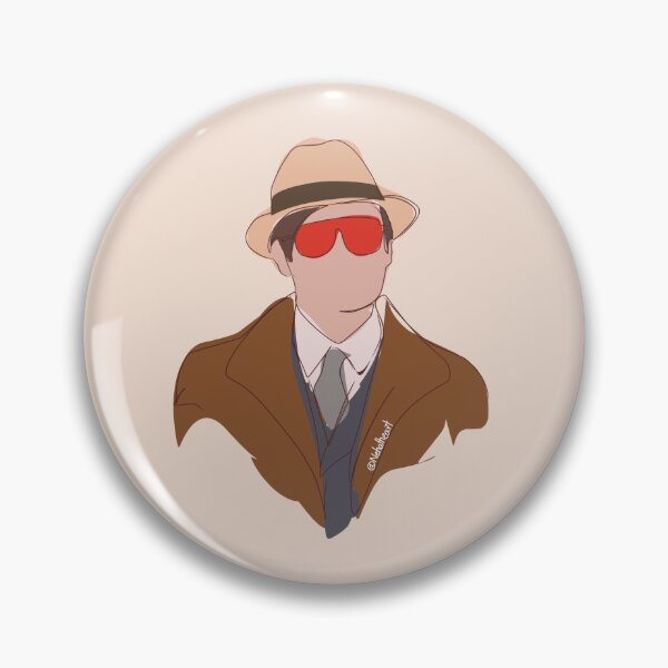 Item preview,  RAYMOND REDDINGTON minimalist vector portrait  designed and sold by  Boho Vibes Studio.