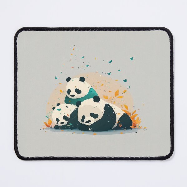 Item preview, Three Pandas Relaxing designed and sold by quick-drops.