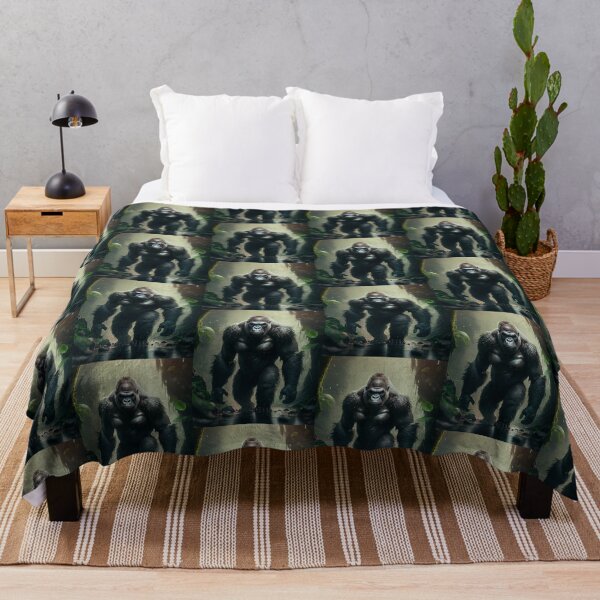 Item preview, Mountain Gorilla in the Wild Jungle  designed and sold by Brockinator.