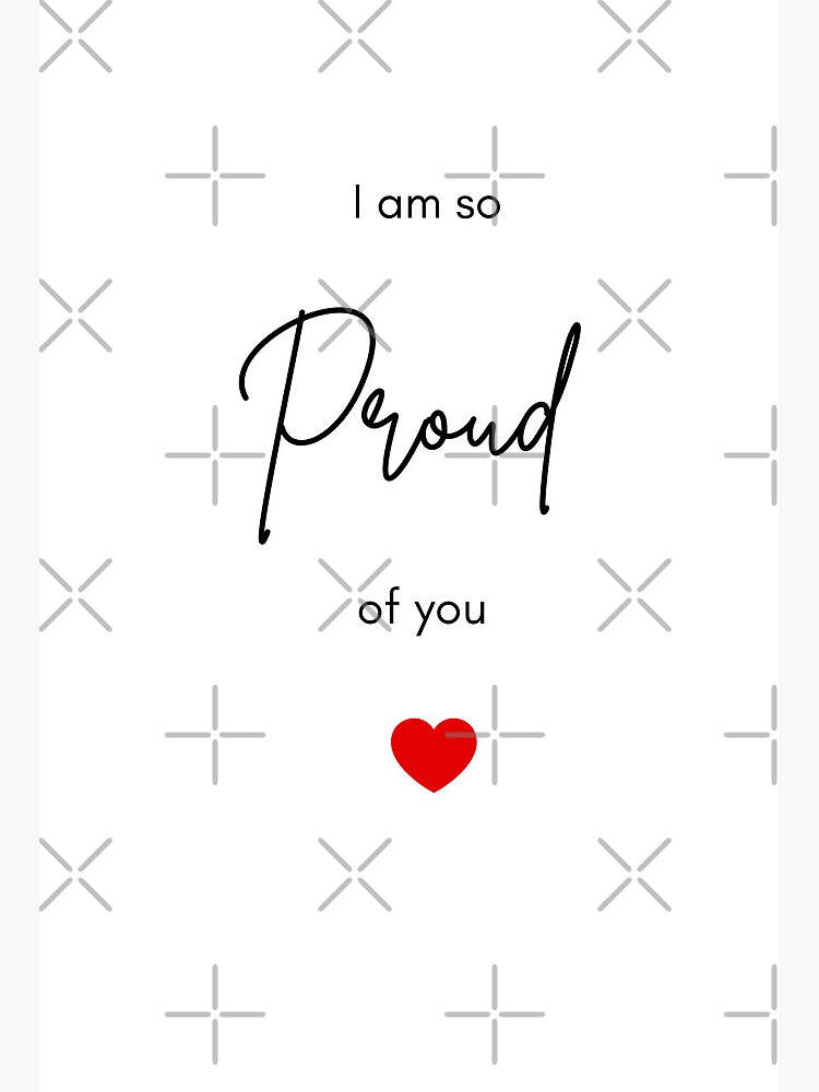 I'm So Proud Of You Card, Congratulations Card, Encouragement Card, Graduation Card, Achievement Card, Promotion Card, Success Card i-m-so-proud-of-you-card-congratulations-card-encouragement-card-graduation-card-achievement-card-promotion-card-success-card-art-board-print-for-sale-by-helkav-redbubble
