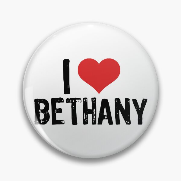 Item preview, I Love Bethany designed and sold by The "I Love Everything" Shop.