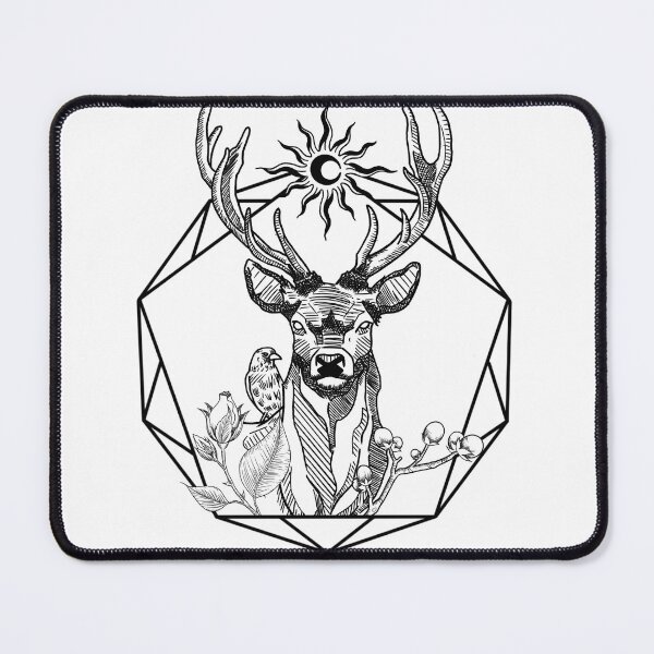 Item preview, Stag designed and sold by ColdBloodedInk.
