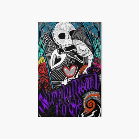 Jack and Town, the nightmare before Christmas, jack skellington, halloween,  pumpkin king Art Board Print for Sale by JDVNart