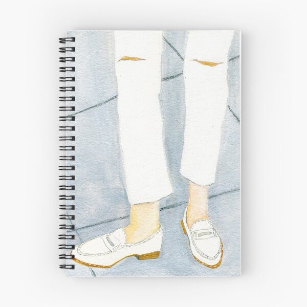 Item preview, White on White Loafers designed and sold by allybdesign.