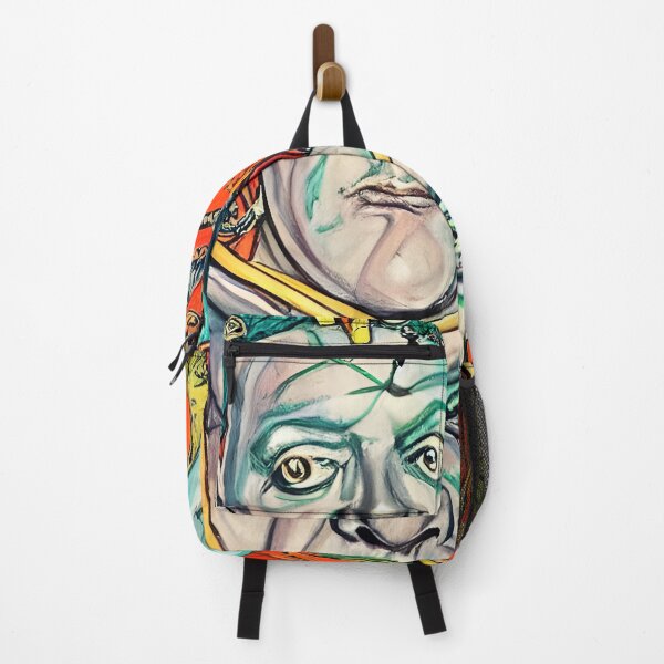 Item preview, Aleister Crowley The Great Beast of Thelema painted in a Surrealist and Impressionist style designed and sold by Ataraxia  Apparel.