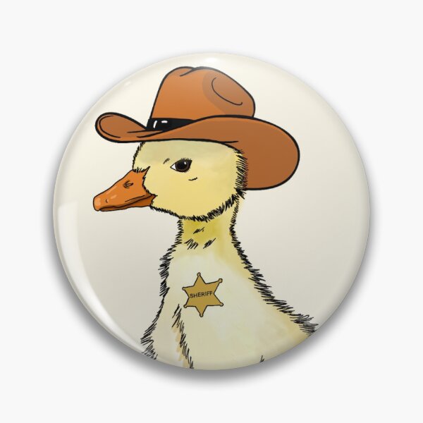 Item preview, This town ain’t big enough for the two of us Sheriff Ducky designed and sold by DarbyHunterArt.