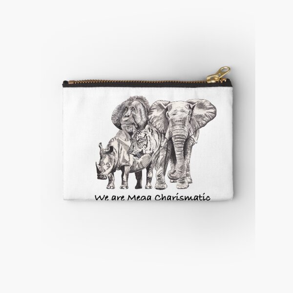 Item preview, Charismatic threatened mega fauna in ink designed and sold by WonderWildSG.