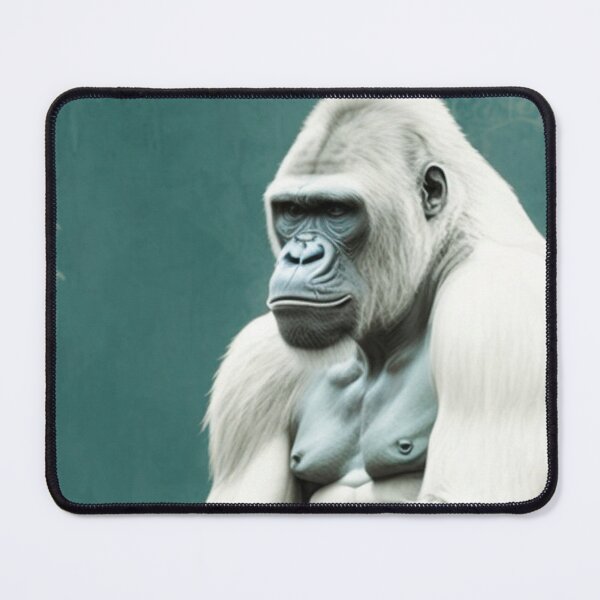 Item preview, Albino Gorilla Chilling Primate designed and sold by Brockinator.