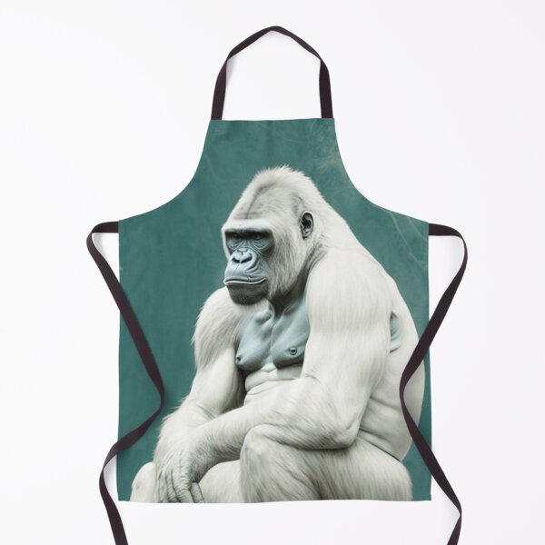 Item preview, Albino Gorilla Chilling Primate designed and sold by Brockinator.
