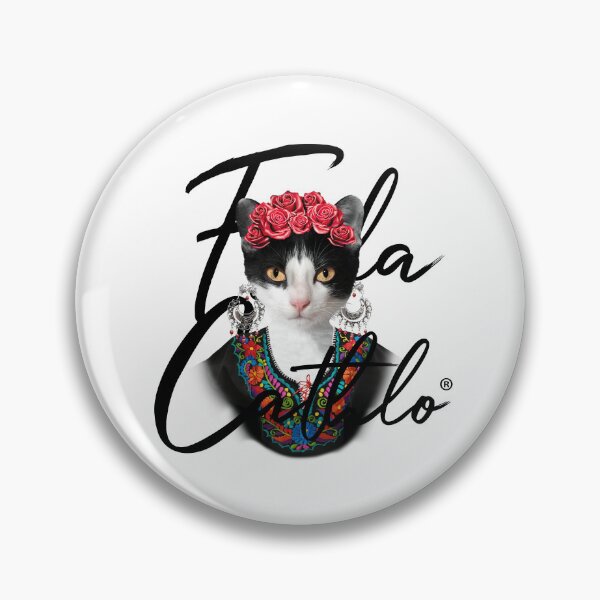 Item preview, WB Color Cat Frida Cathlo version of - Frida Kahlo designed and sold by Jaime Ortiz.