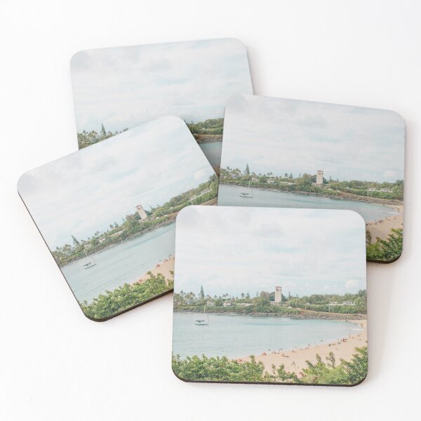 Item preview, Boat in Waimea Bay - North Shore Oahu Hawaii designed and sold by MeganMatsuoka.