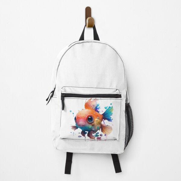 Artikelvorschau, Netter Aquarell-Fisch entworfen und verkauft von lelixart.