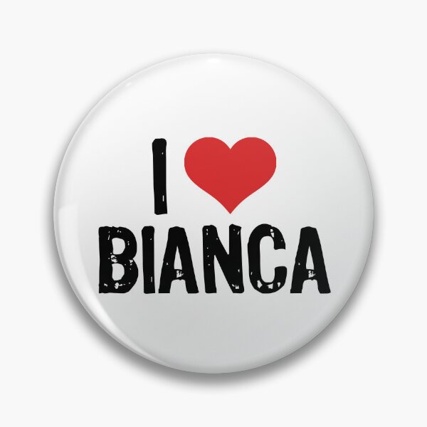 Item preview, I Love Bianca designed and sold by The "I Love Everything" Shop.