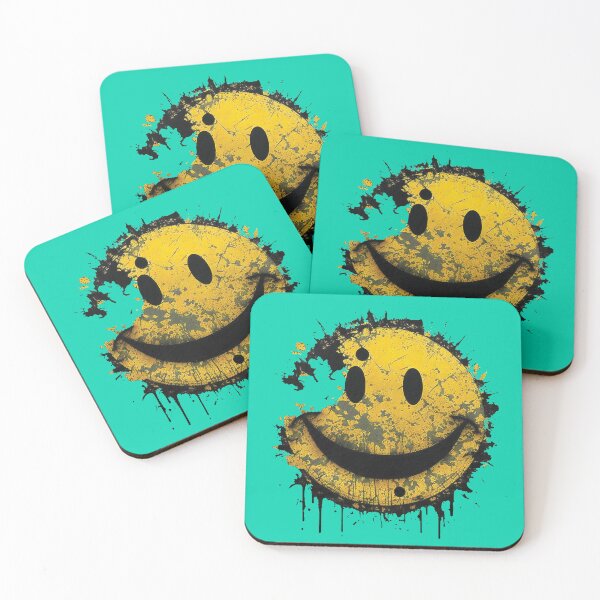 Item preview, Scratched Smile Face Emoji designed and sold by Jarmo Piironen.