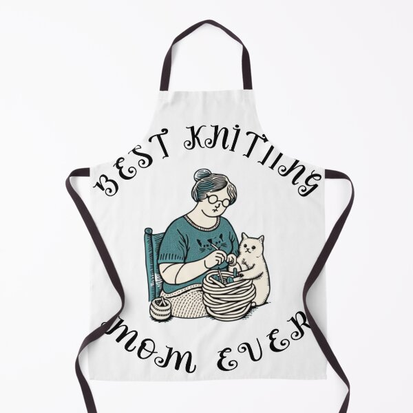 Item preview,  Best knitting mom ever cat designed and sold by RAX-X.