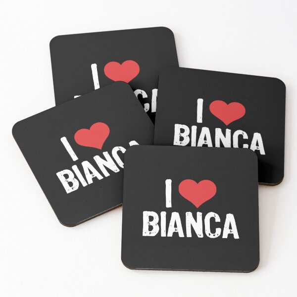 Item preview, I Love Bianca designed and sold by The "I Love Everything" Shop.
