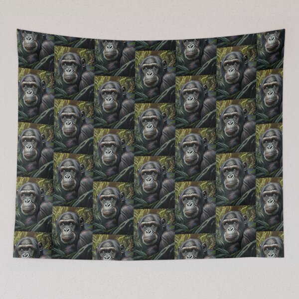 Item preview, Mono bonobo Mono salvaje en la jungla designed and sold by Brockinator.
