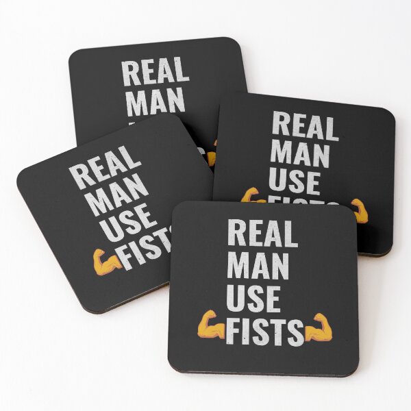 Item preview, Real Men Use Fists  designed and sold by sahil400.